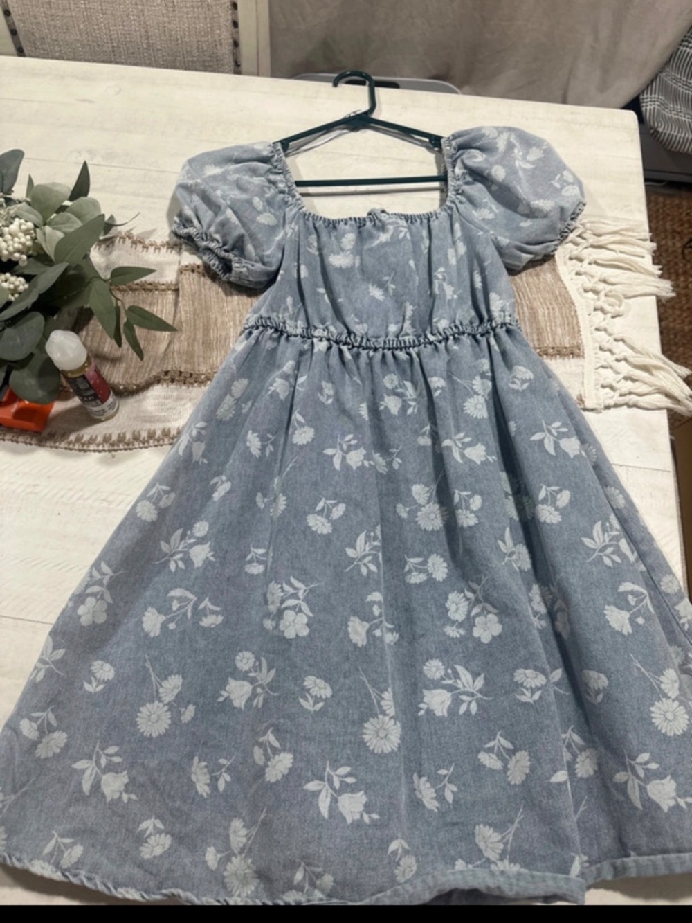 Denim Dress by Blu Pepper - Picture 2 of 3